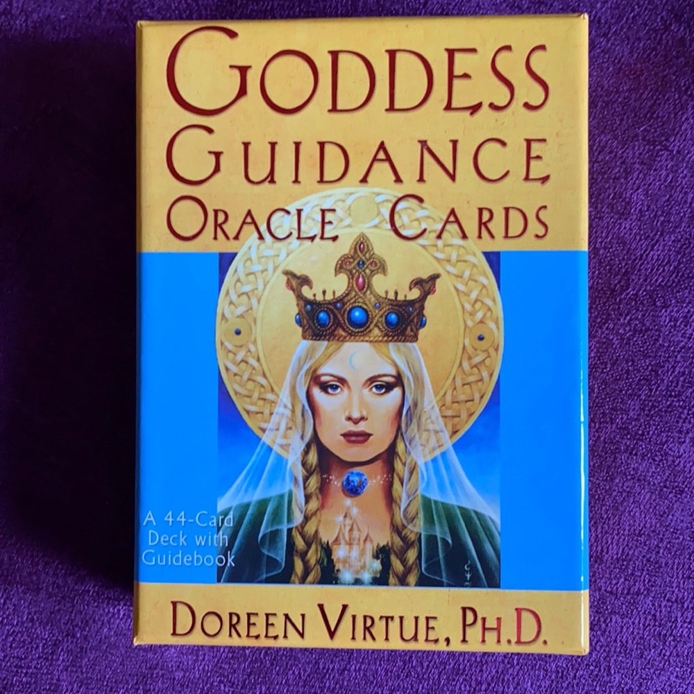 Goddess Guidance Oracle Cards and Guidebook